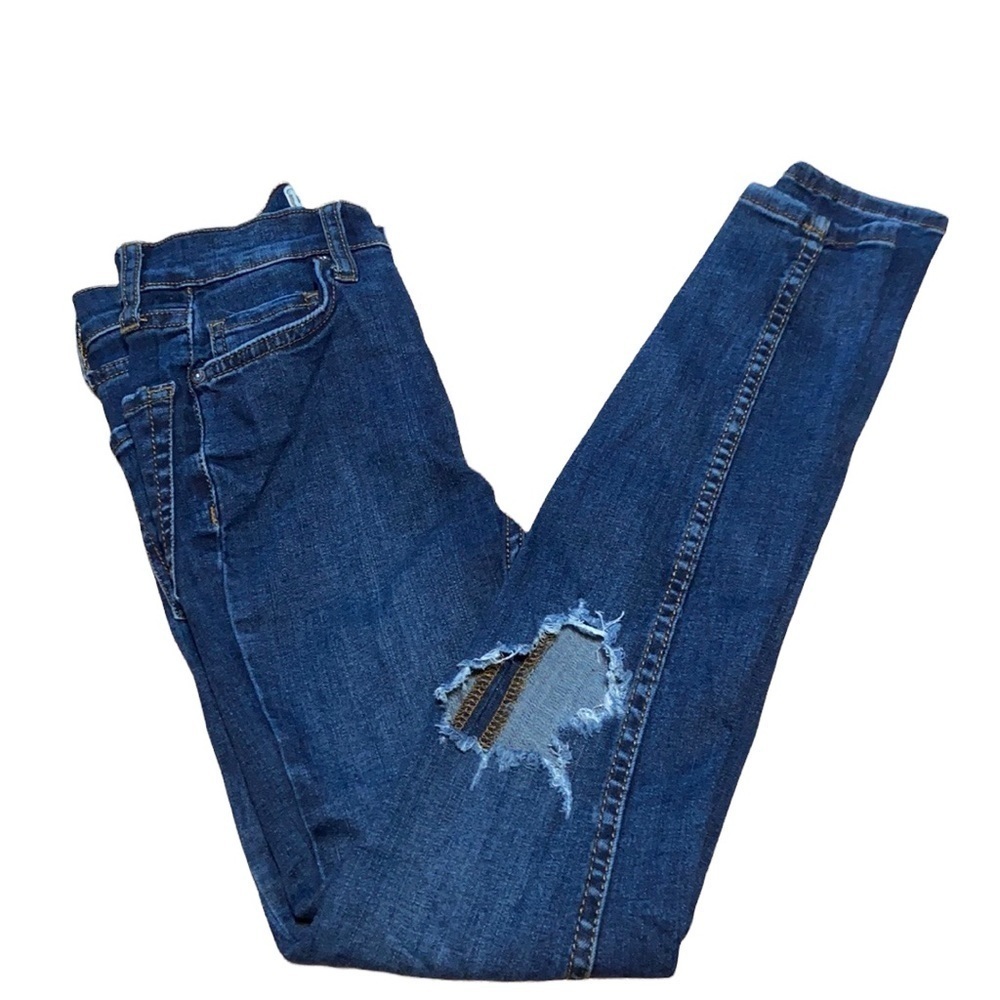 Free People factory recessed skinny Jeans